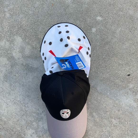 Friday the 13th Jason Mask / Baseball Hat by Fan Mask- Friday the 13th Mask - Picture 3 of 3